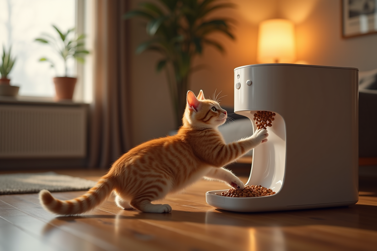 distributeur chat