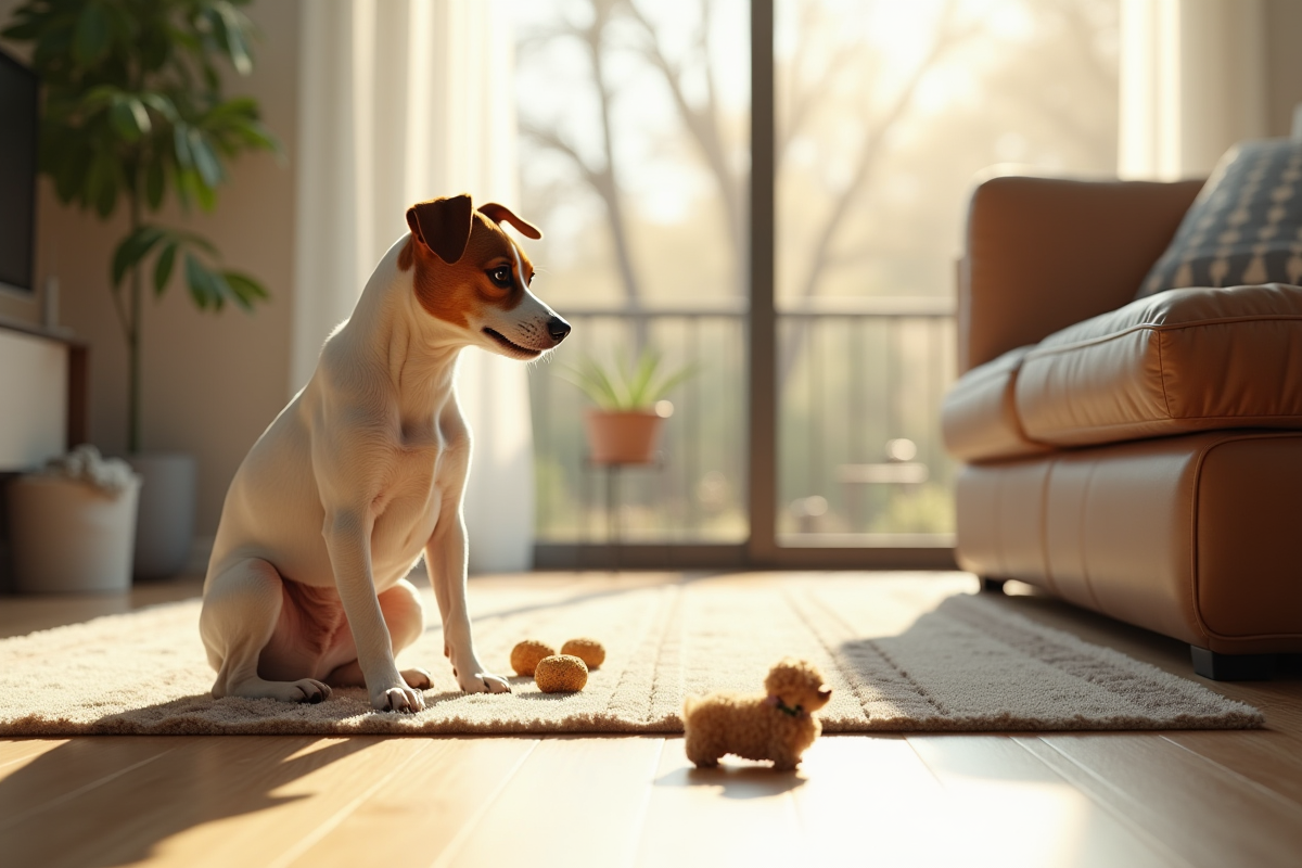 chien actif