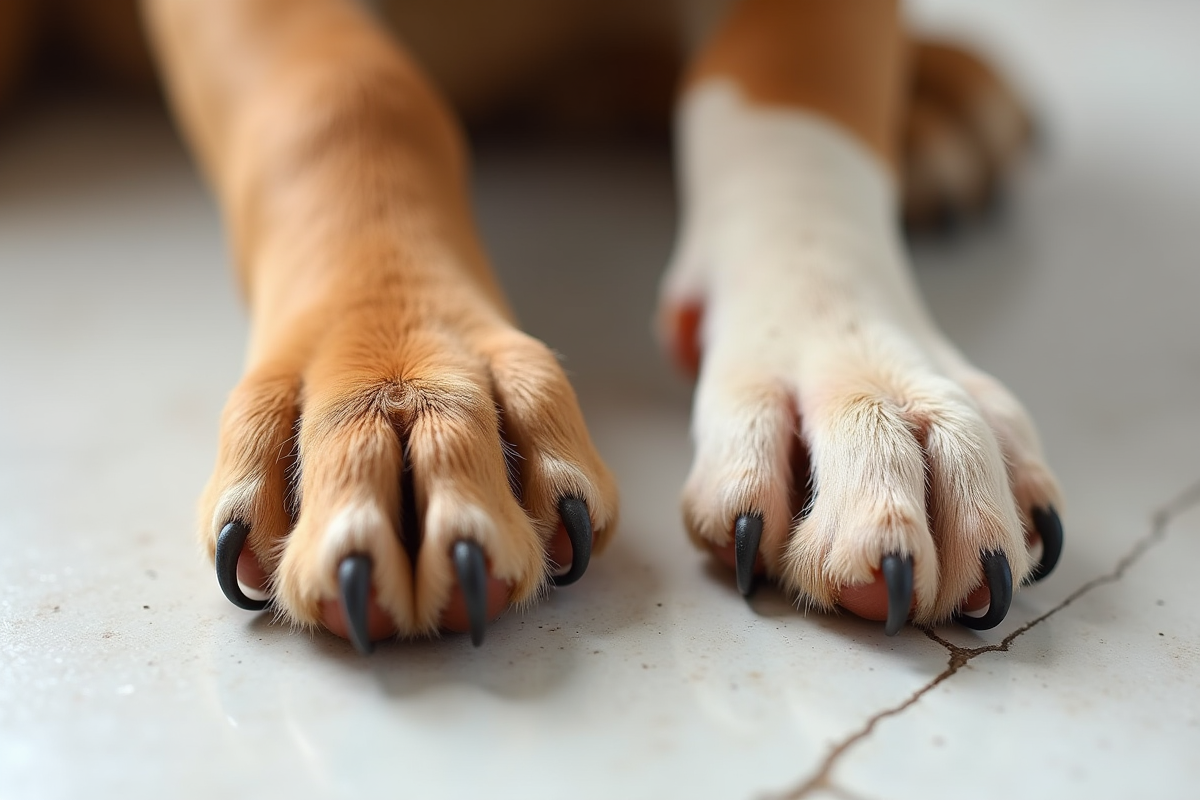 ongles chiens