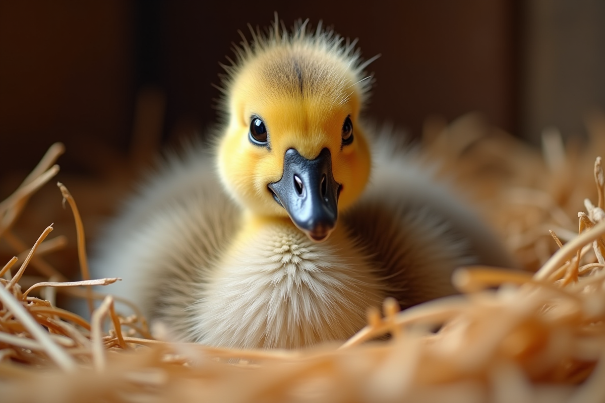 bébé oie